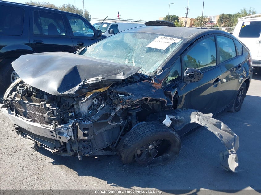 2015 TOYOTA PRIUS VIN: JTDKN3DU5F1962662