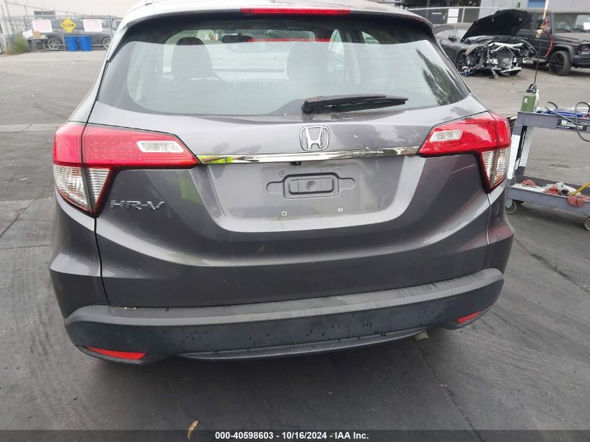 2019 Honda Hr-V Lx VIN: 3CZRU5H3XKG715044 Lot: 40598603