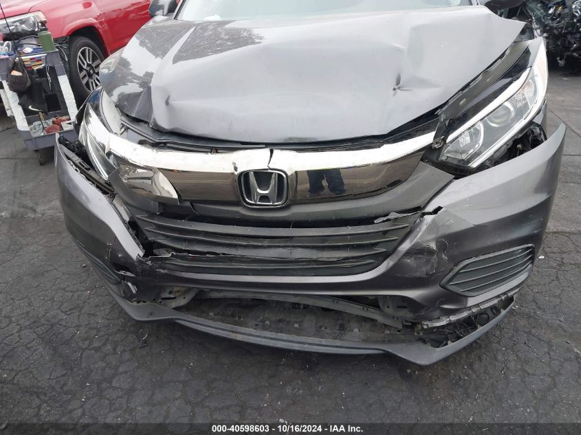 2019 Honda Hr-V Lx VIN: 3CZRU5H3XKG715044 Lot: 40598603