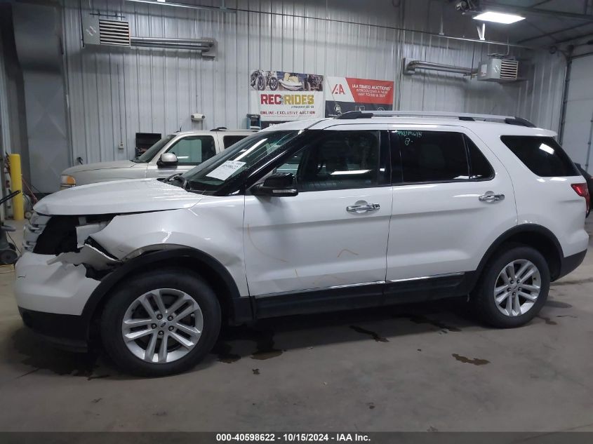 2014 Ford Explorer Xlt VIN: 1FM5K8D84EGA89757 Lot: 40598622