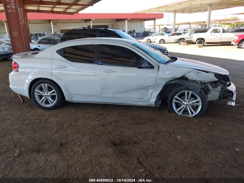 2014 Dodge Avenger Se VIN: 1C3CDZAB5EN110661 Lot: 40598632