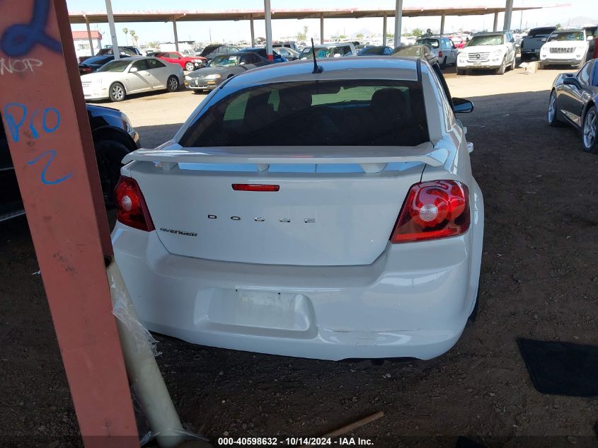 2014 Dodge Avenger Se VIN: 1C3CDZAB5EN110661 Lot: 40598632