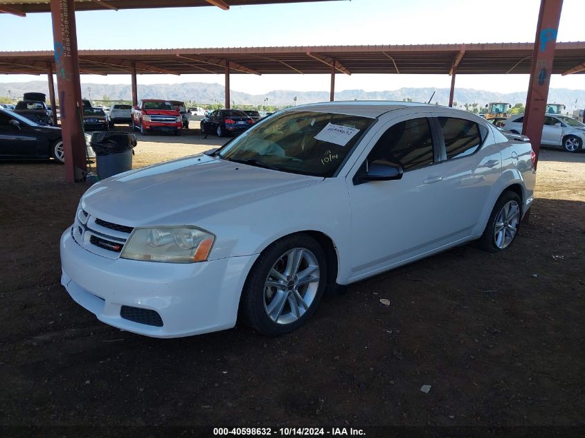 2014 Dodge Avenger Se VIN: 1C3CDZAB5EN110661 Lot: 40598632