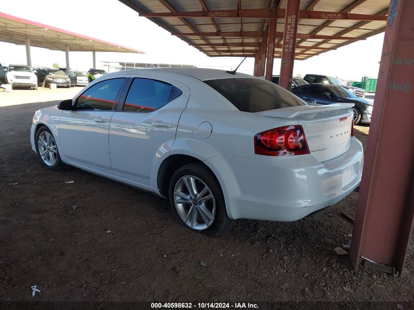 2014 Dodge Avenger Se VIN: 1C3CDZAB5EN110661 Lot: 40598632