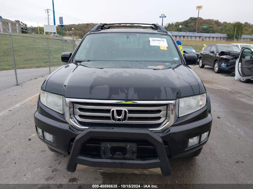 2013 Honda Ridgeline Rtl VIN: 5FPYK1F52DB006807 Lot: 40598635