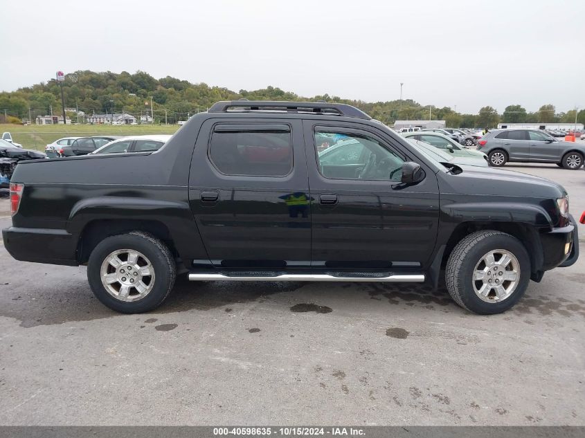 2013 Honda Ridgeline Rtl VIN: 5FPYK1F52DB006807 Lot: 40598635