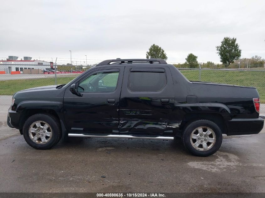 2013 Honda Ridgeline Rtl VIN: 5FPYK1F52DB006807 Lot: 40598635