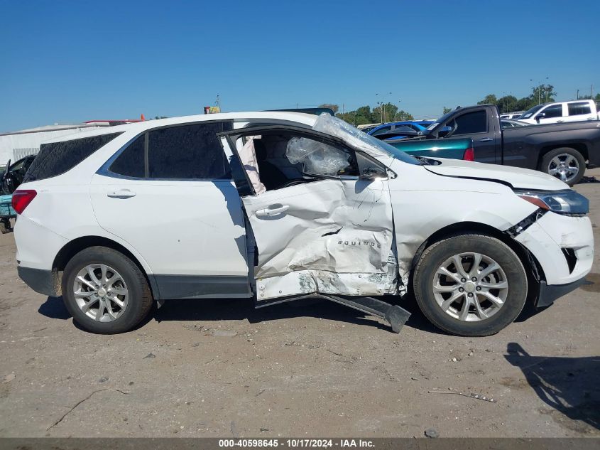 2018 Chevrolet Equinox Lt VIN: 2GNAXJEV0J6285485 Lot: 40598645