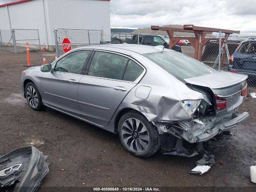 VIN JHMCR6F59HC014481 2017 Honda Accord, Hybrid Ex-L no.3