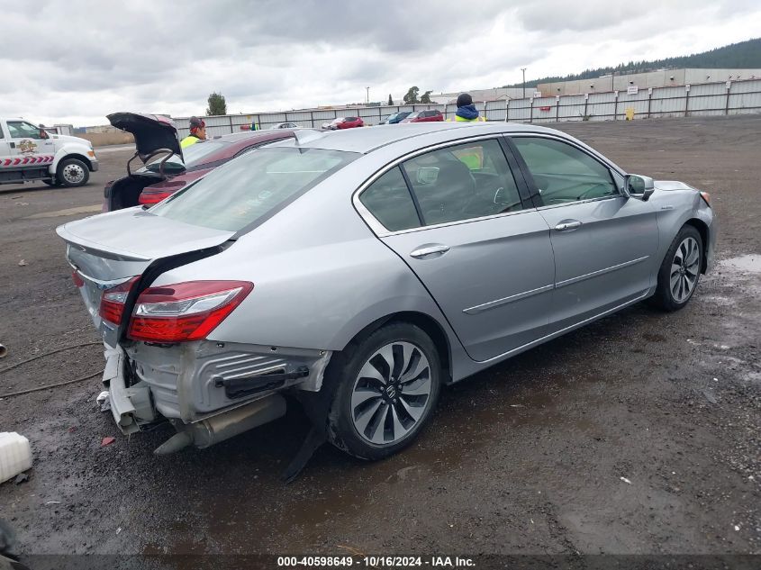 VIN JHMCR6F59HC014481 2017 Honda Accord, Hybrid Ex-L no.4