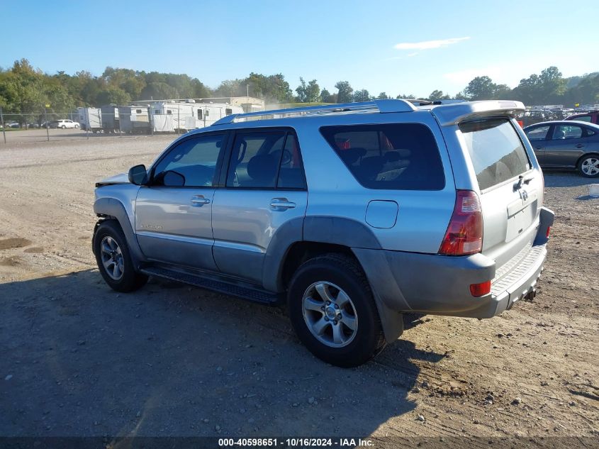 2003 Toyota 4Runner Sr5 Sport V8 VIN: JTEBT14R930020407 Lot: 40598651