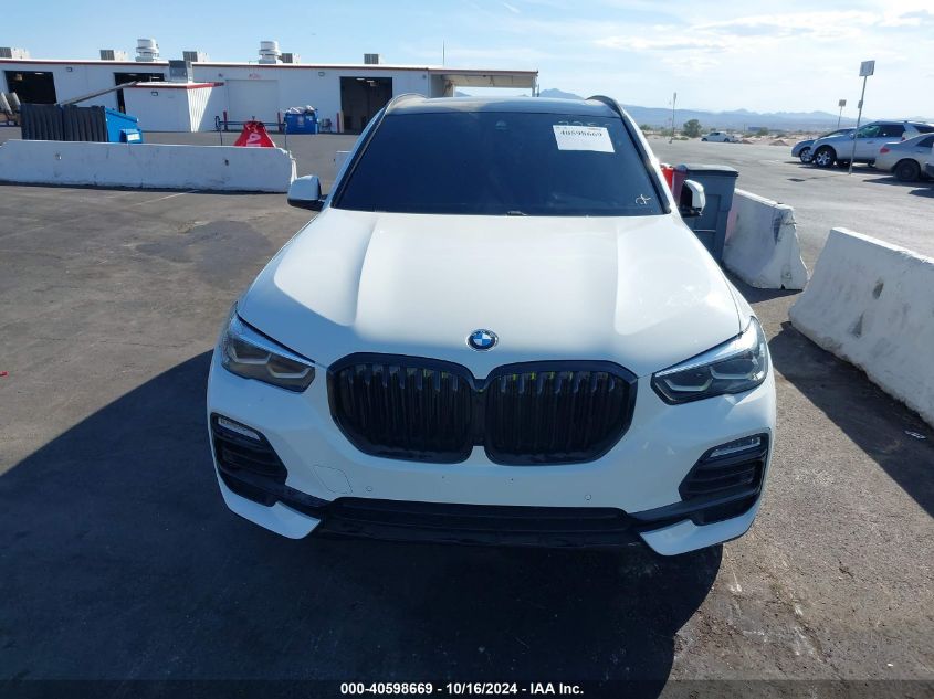 2020 BMW X5 Sdrive40I VIN: 5UXCR4C03LLT19500 Lot: 40598669