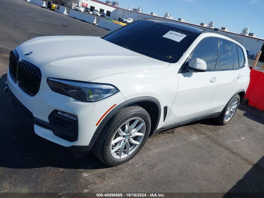 2020 BMW X5 Sdrive40I VIN: 5UXCR4C03LLT19500 Lot: 40598669