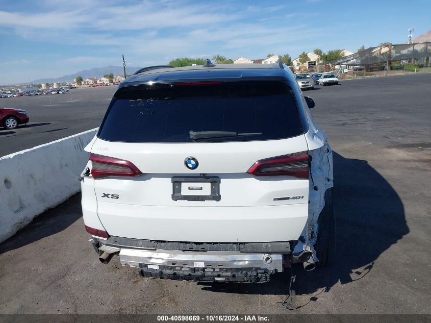 2020 BMW X5 Sdrive40I VIN: 5UXCR4C03LLT19500 Lot: 40598669