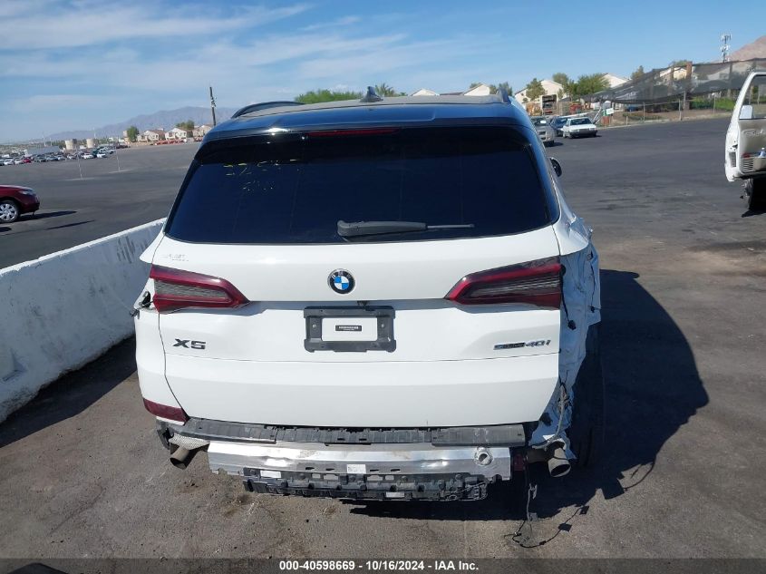 2020 BMW X5 Sdrive40I VIN: 5UXCR4C03LLT19500 Lot: 40598669