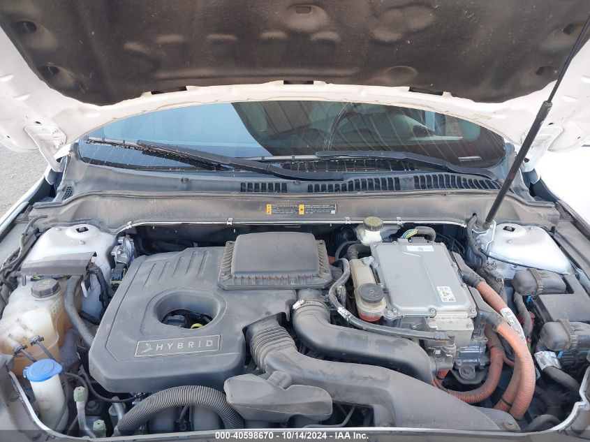 2017 LINCOLN MKZ HYBRID VIN: 3LN6L5KU7HR641362