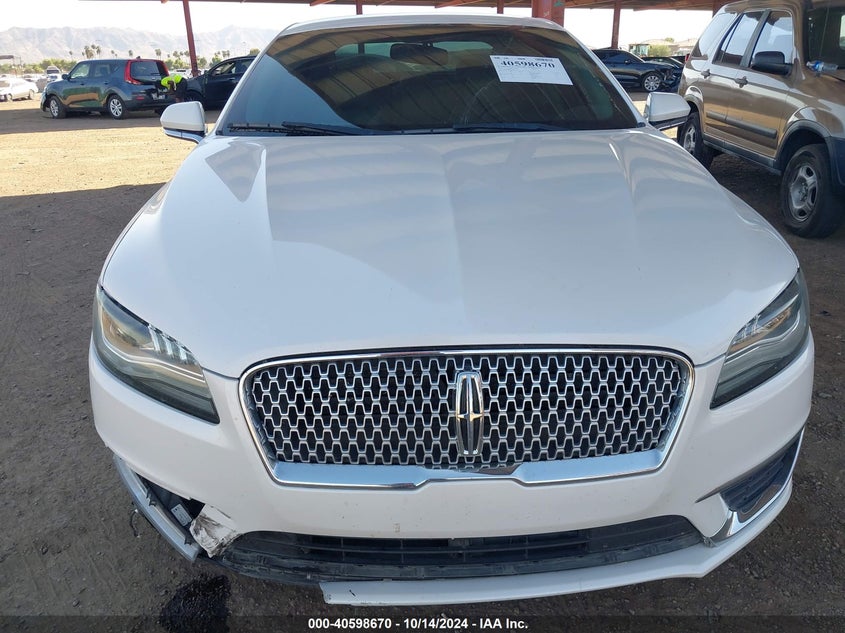 2017 LINCOLN MKZ HYBRID VIN: 3LN6L5KU7HR641362