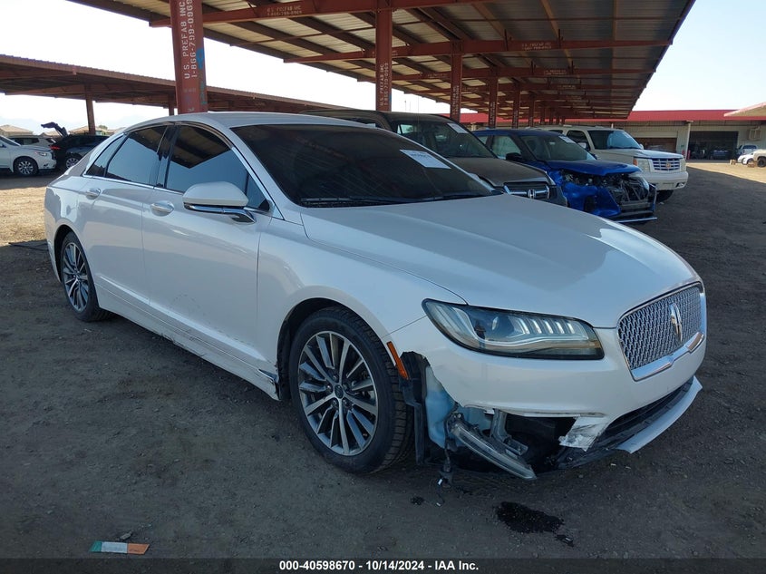 2017 LINCOLN MKZ HYBRID VIN: 3LN6L5KU7HR641362