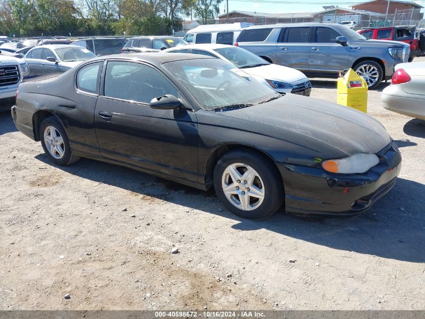 2005 Chevrolet Monte Carlo Lt VIN: 2G1WX12K659332640 Lot: 40598672