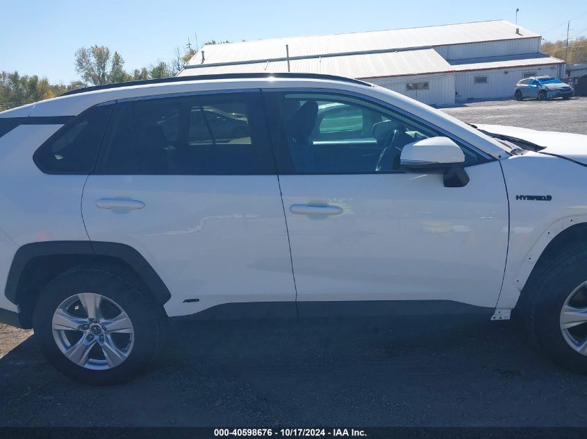 2020 Toyota Rav4 Hybrid Xle VIN: 2T3RWRFV5LW060997 Lot: 40598676