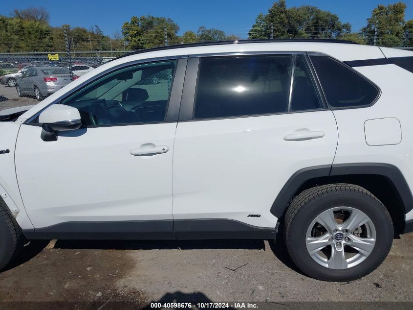 2020 Toyota Rav4 Hybrid Xle VIN: 2T3RWRFV5LW060997 Lot: 40598676