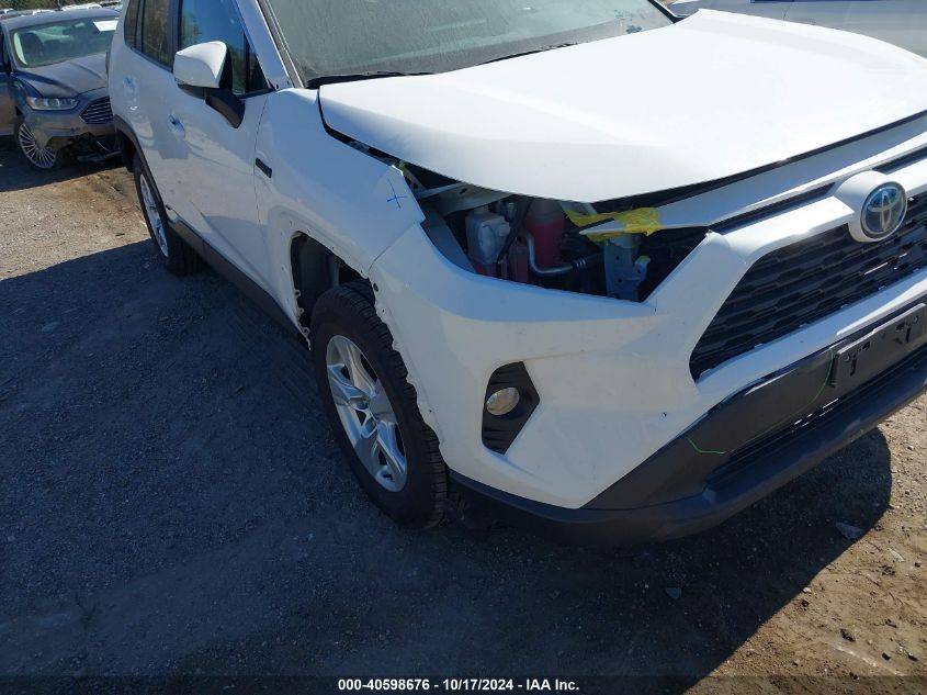 2020 Toyota Rav4 Hybrid Xle VIN: 2T3RWRFV5LW060997 Lot: 40598676