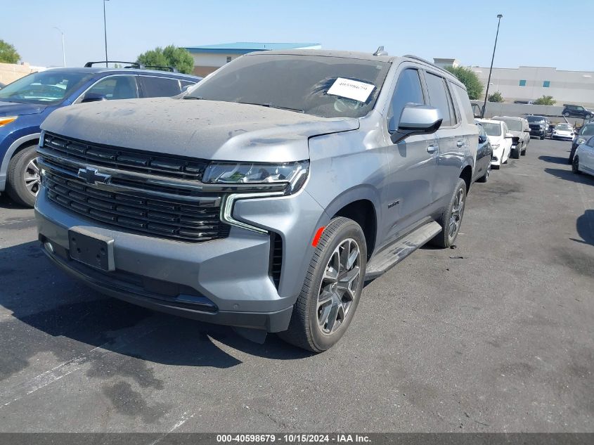 2022 Chevrolet Tahoe 2Wd Rst VIN: 1GNSCRKD0NR280985 Lot: 40598679