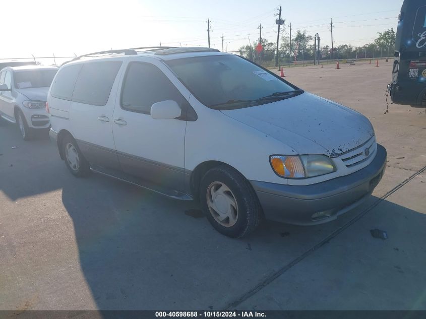 2002 Toyota Sienna Xle VIN: 4T3ZF13C12U503794 Lot: 40598688