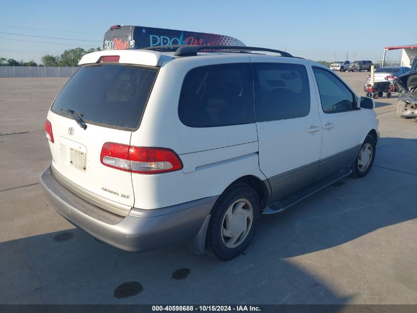 2002 Toyota Sienna Xle VIN: 4T3ZF13C12U503794 Lot: 40598688