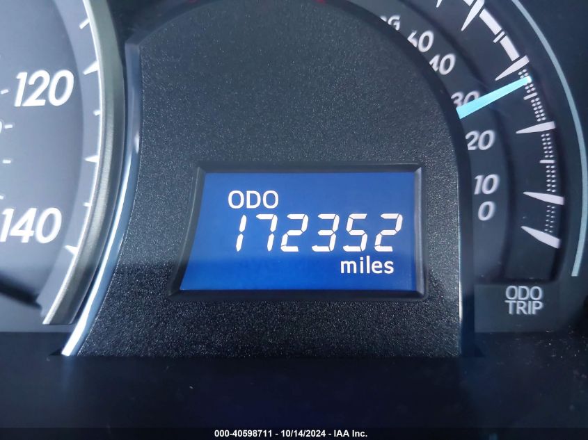 2012 Toyota Camry Le VIN: 4T1BF1FK4CU540448 Lot: 40598711