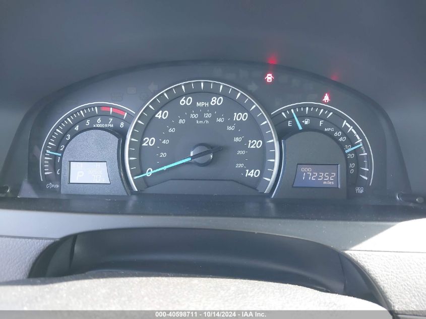 2012 Toyota Camry Le VIN: 4T1BF1FK4CU540448 Lot: 40598711