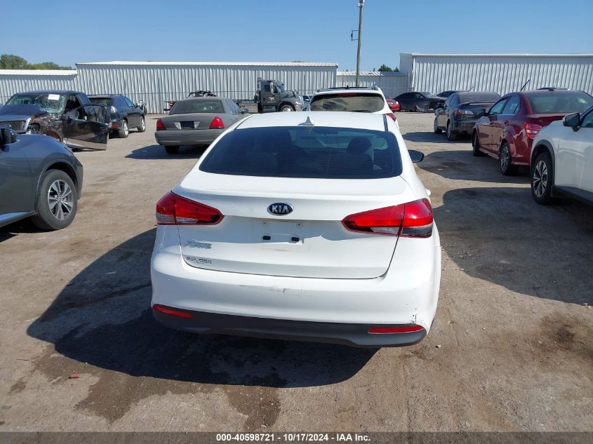 2017 Kia Forte Lx VIN: 3KPFK4A79HE092753 Lot: 40598721