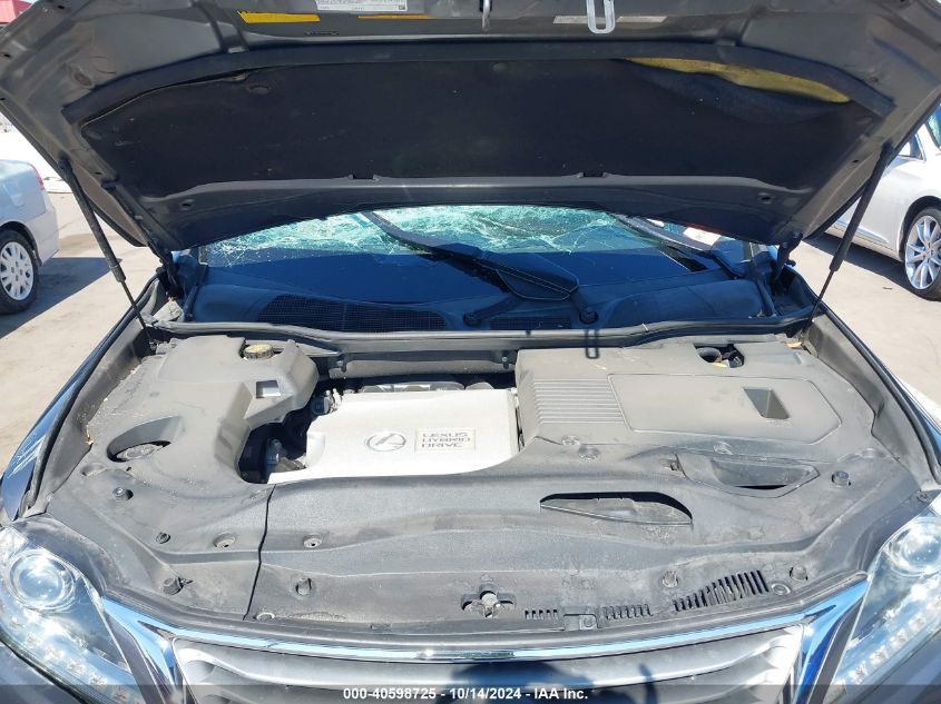 2014 Lexus Rx 450H VIN: JTJBC1BA8E2069118 Lot: 40598725