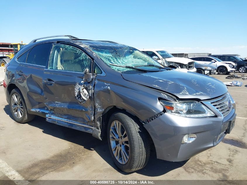 2014 Lexus Rx 450H VIN: JTJBC1BA8E2069118 Lot: 40598725
