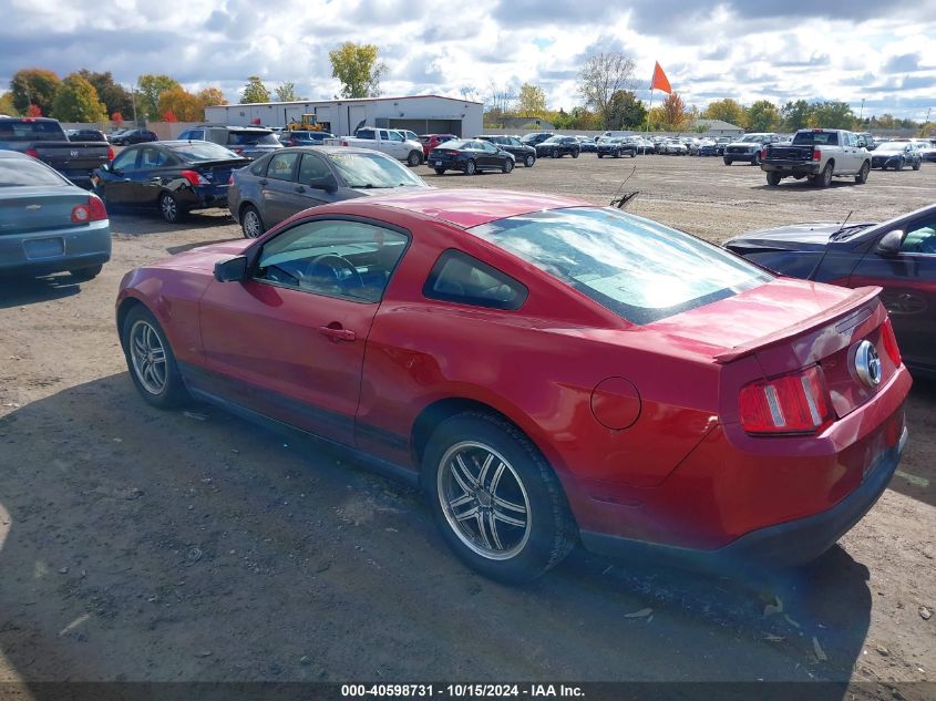 2010 Ford Mustang V6/V6 Premium VIN: 1ZVBP8AN0A5166176 Lot: 40598731