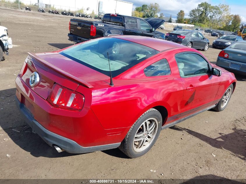 2010 Ford Mustang V6/V6 Premium VIN: 1ZVBP8AN0A5166176 Lot: 40598731