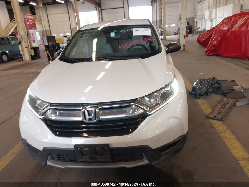 2019 Honda Cr-V Lx VIN: 2HKRW5H31KH400396 Lot: 40598742