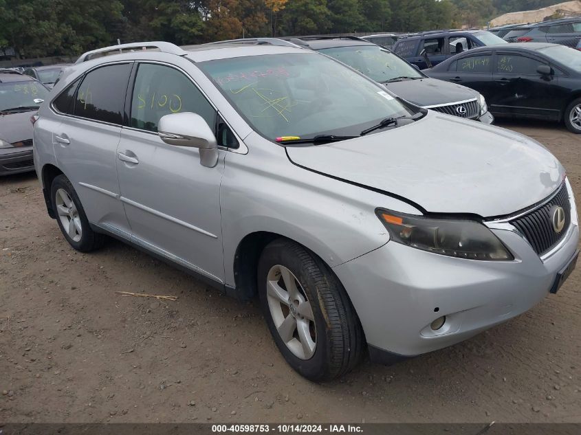 2012 Lexus Rx 350 VIN: 2T2BK1BA9CC148135 Lot: 40598753