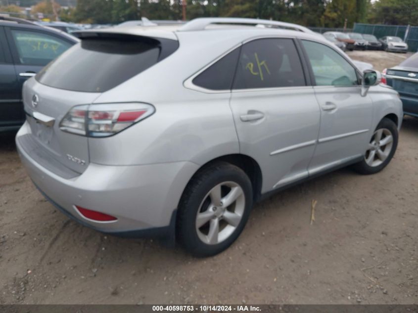 2012 Lexus Rx 350 VIN: 2T2BK1BA9CC148135 Lot: 40598753