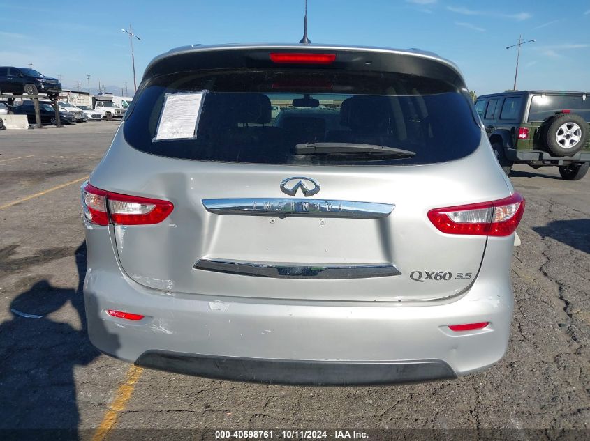 2014 Infiniti Qx60 VIN: 5N1AL0MM9EC524211 Lot: 40598761