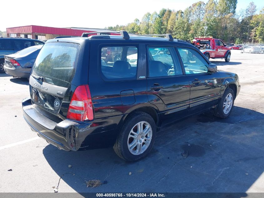 2004 Subaru Forester 2.5Xt VIN: JF1SG69684H727432 Lot: 40598765