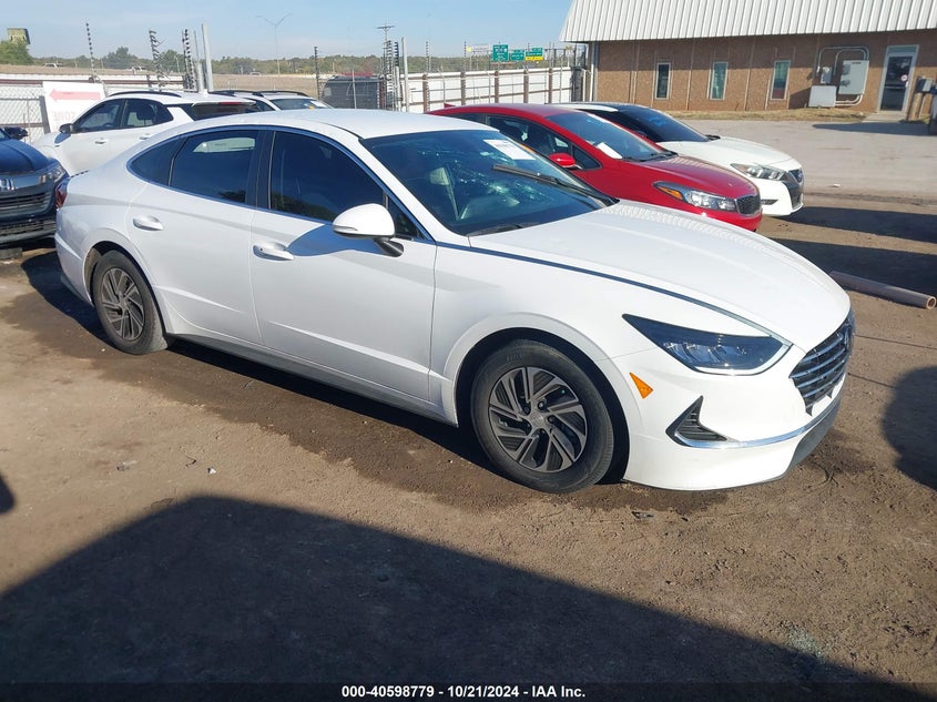 HYUNDAI SONATA HYBRID BLUE 2022