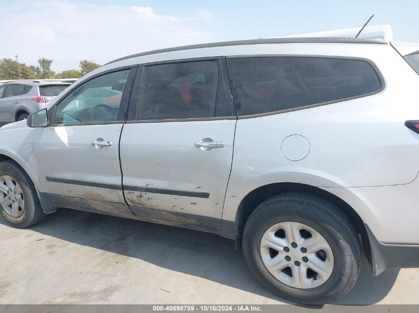 2015 Chevrolet Traverse Ls VIN: 1GNKRFED7FJ388867 Lot: 40598789