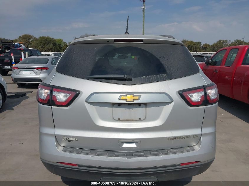 2015 Chevrolet Traverse Ls VIN: 1GNKRFED7FJ388867 Lot: 40598789