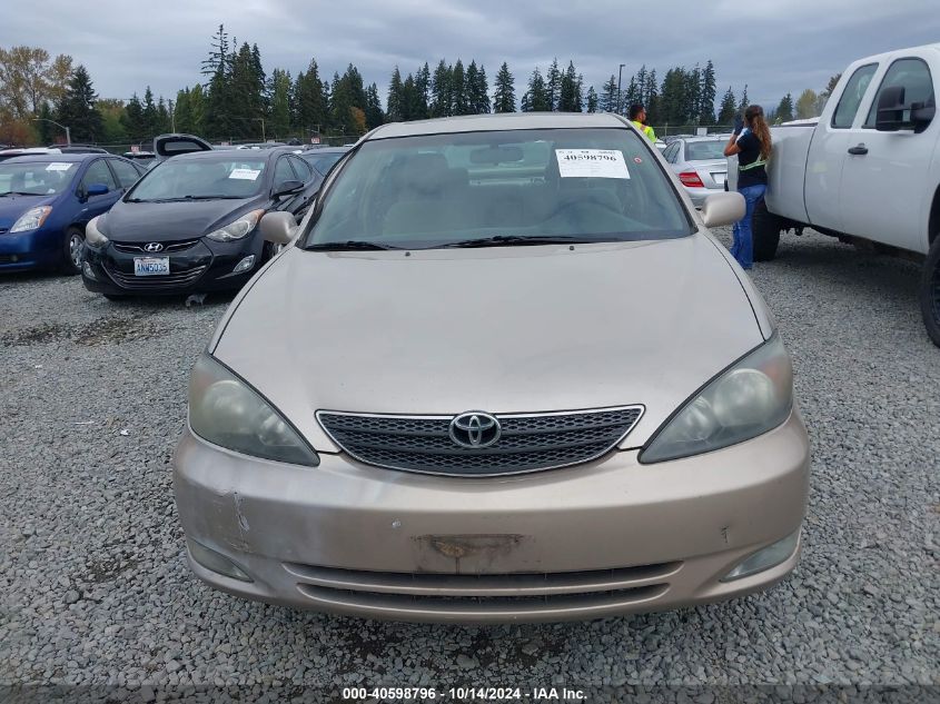 2004 Toyota Camry Se VIN: 4T1BE30K54U936543 Lot: 40598796