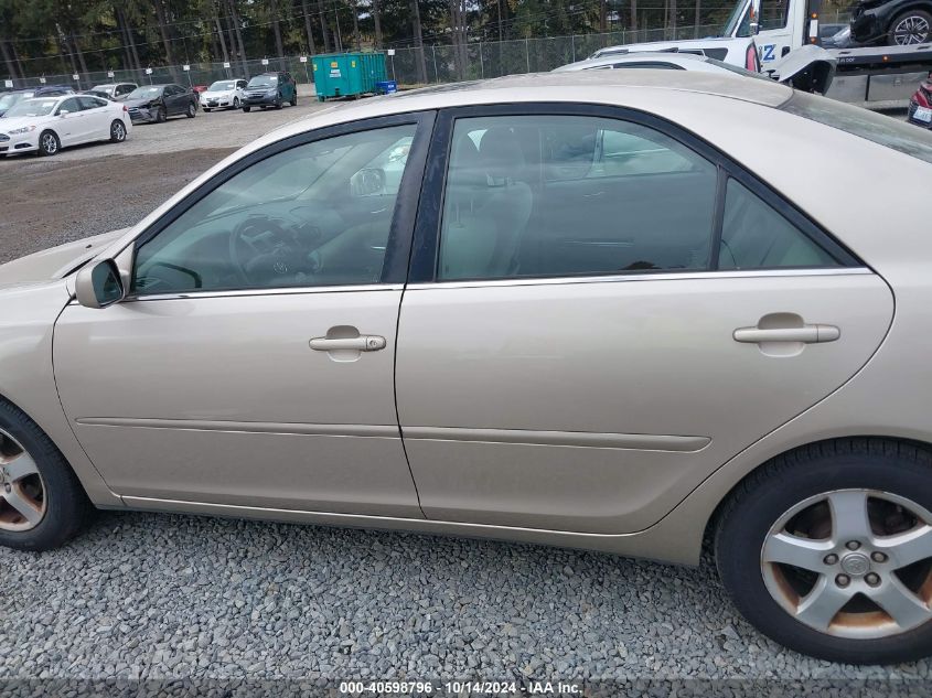 2004 Toyota Camry Se VIN: 4T1BE30K54U936543 Lot: 40598796