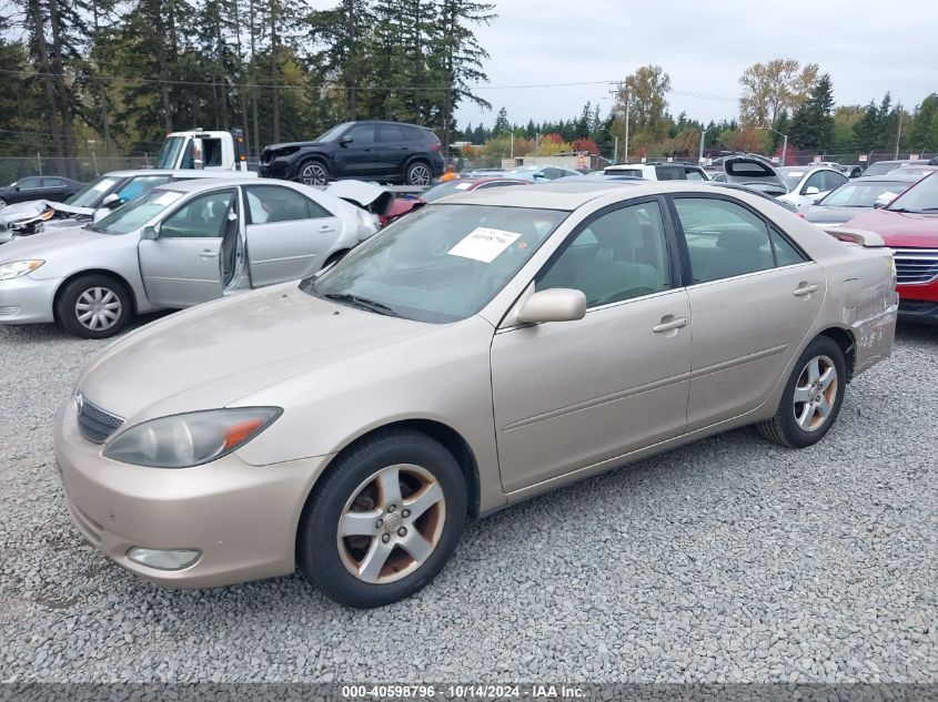 2004 Toyota Camry Se VIN: 4T1BE30K54U936543 Lot: 40598796