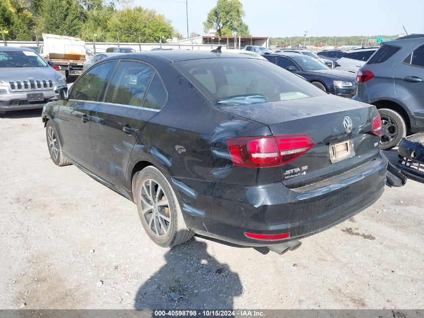 2017 Volkswagen Jetta 1.4T Se VIN: 3VWDB7AJ9HM351748 Lot: 40598798