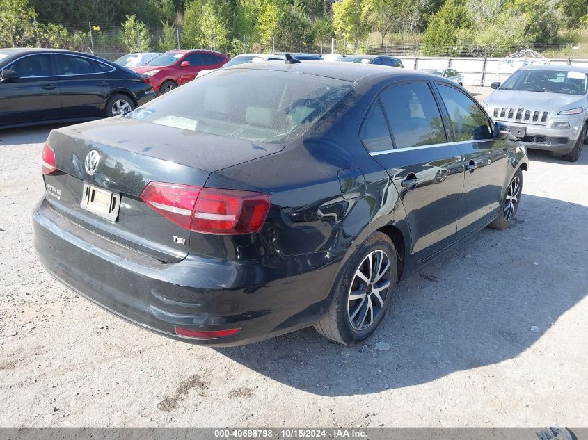 2017 Volkswagen Jetta 1.4T Se VIN: 3VWDB7AJ9HM351748 Lot: 40598798