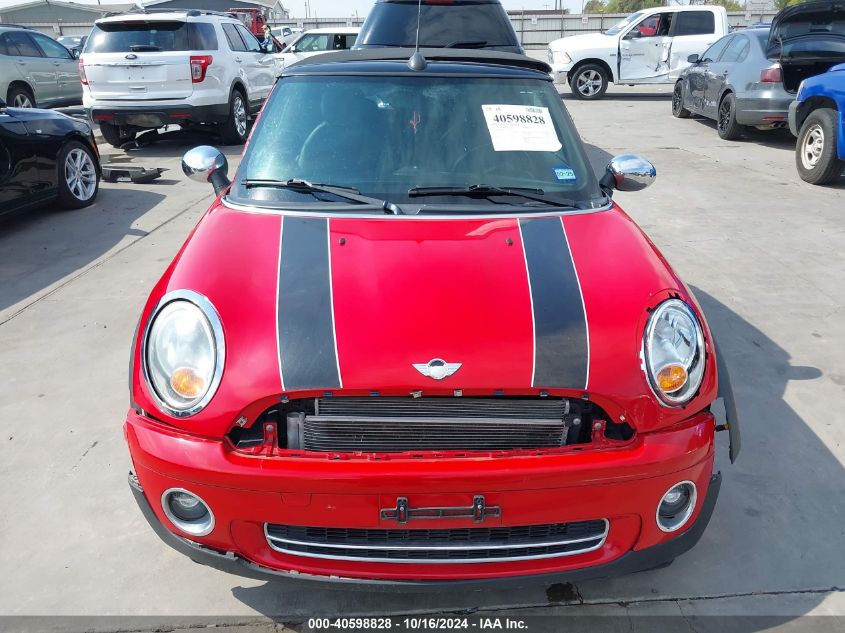 2010 Mini Cooper VIN: WMWMR3C53ATU97087 Lot: 40598828